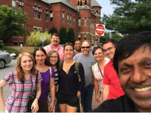 Full research group at UNCG in June 2016