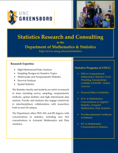 stats brochure